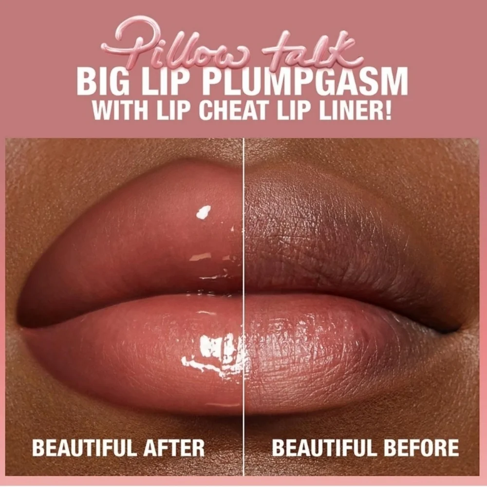 Charlotte Tilbury Pillow Talk Big Lip Plump Gasm: Fair/Medium, Full Size, NIB